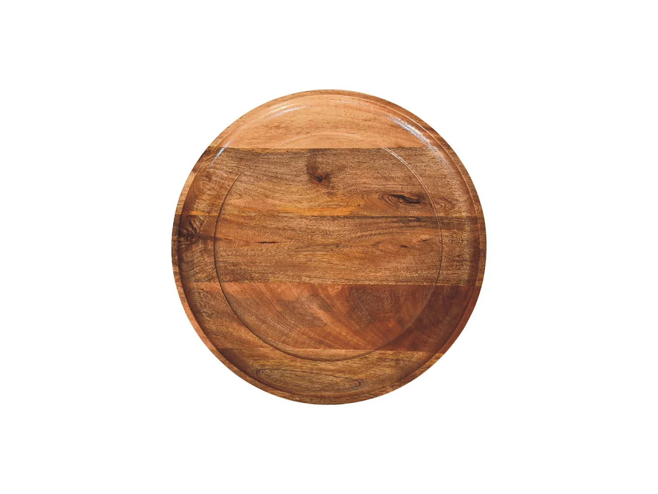 Artisan Furniture Solid Wood Spindle Tray Side Table, Brown
