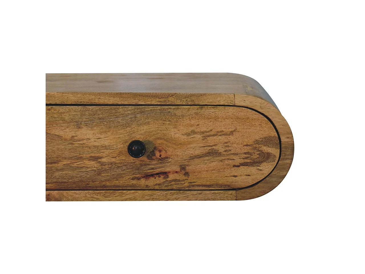Artisan Furniture Contour veggkonsoll i heltre med 2 skuffer
