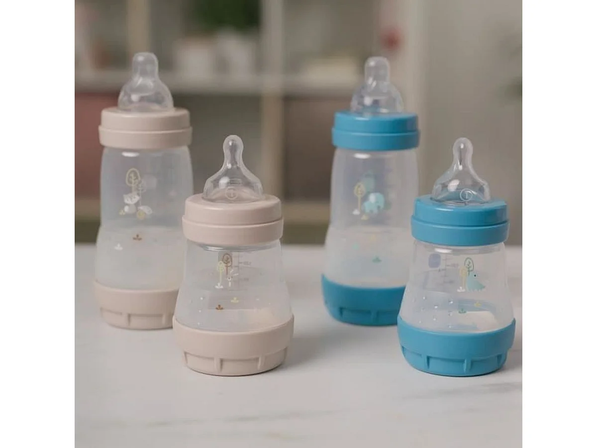 MAM Easy Start Anti-Colic Biberon 260 ml - Lot de 2 (Débit 2) Océan & Sable