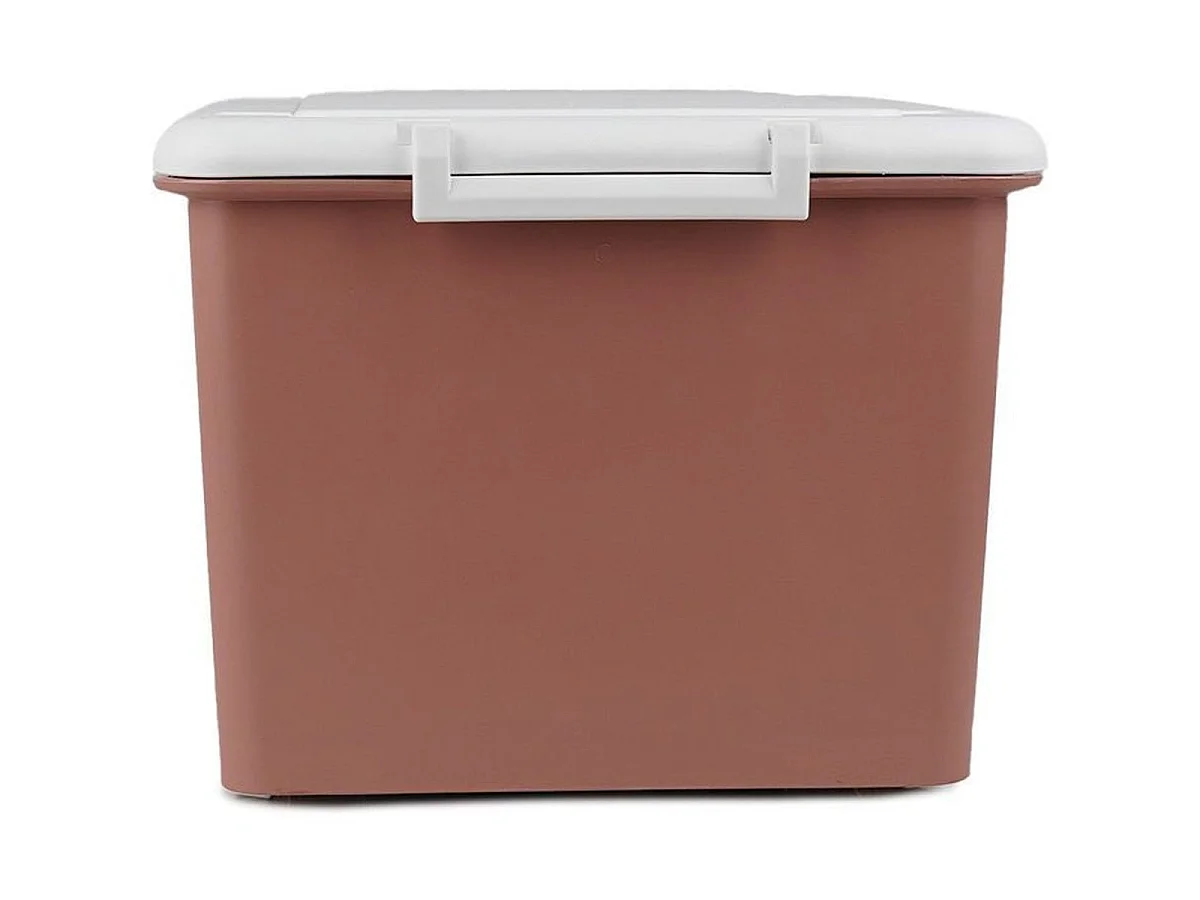 THERMOBABY PLAYBOX Medium Coffre à jouets à roulettes, Rose