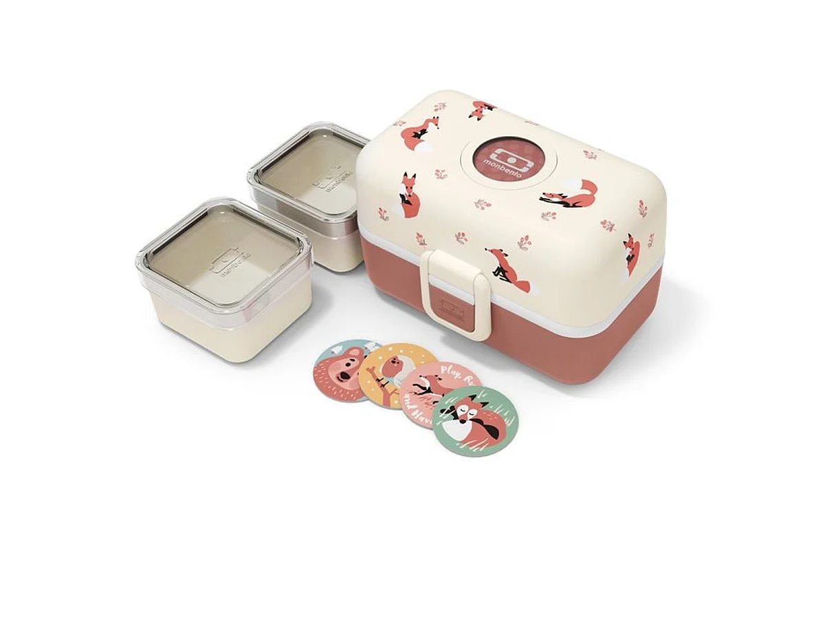 MONBENTO MB Tresor Lunch Box enfant Canelle Fox 800 ml