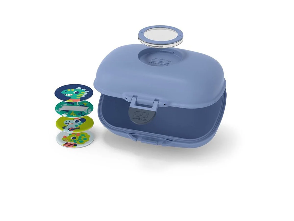Monbento MB Gram Boîte Goûter 600 ml – Bleu Infinity, Bento enfant