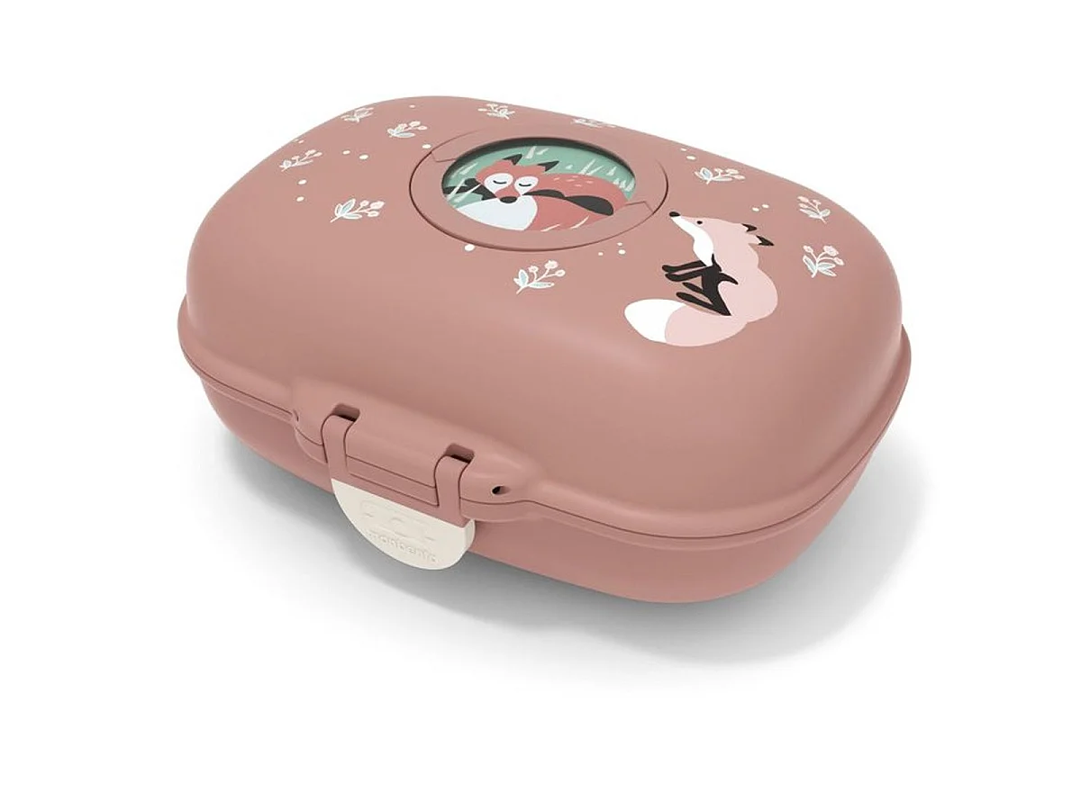MONBENTO MB Gram Boîte à goûter hermétique 600 ml — Cannelle Fox