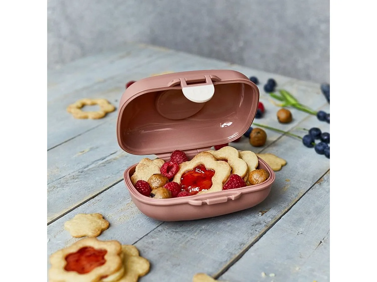 MONBENTO MB Gram Boîte à goûter hermétique 600 ml — Cannelle Fox