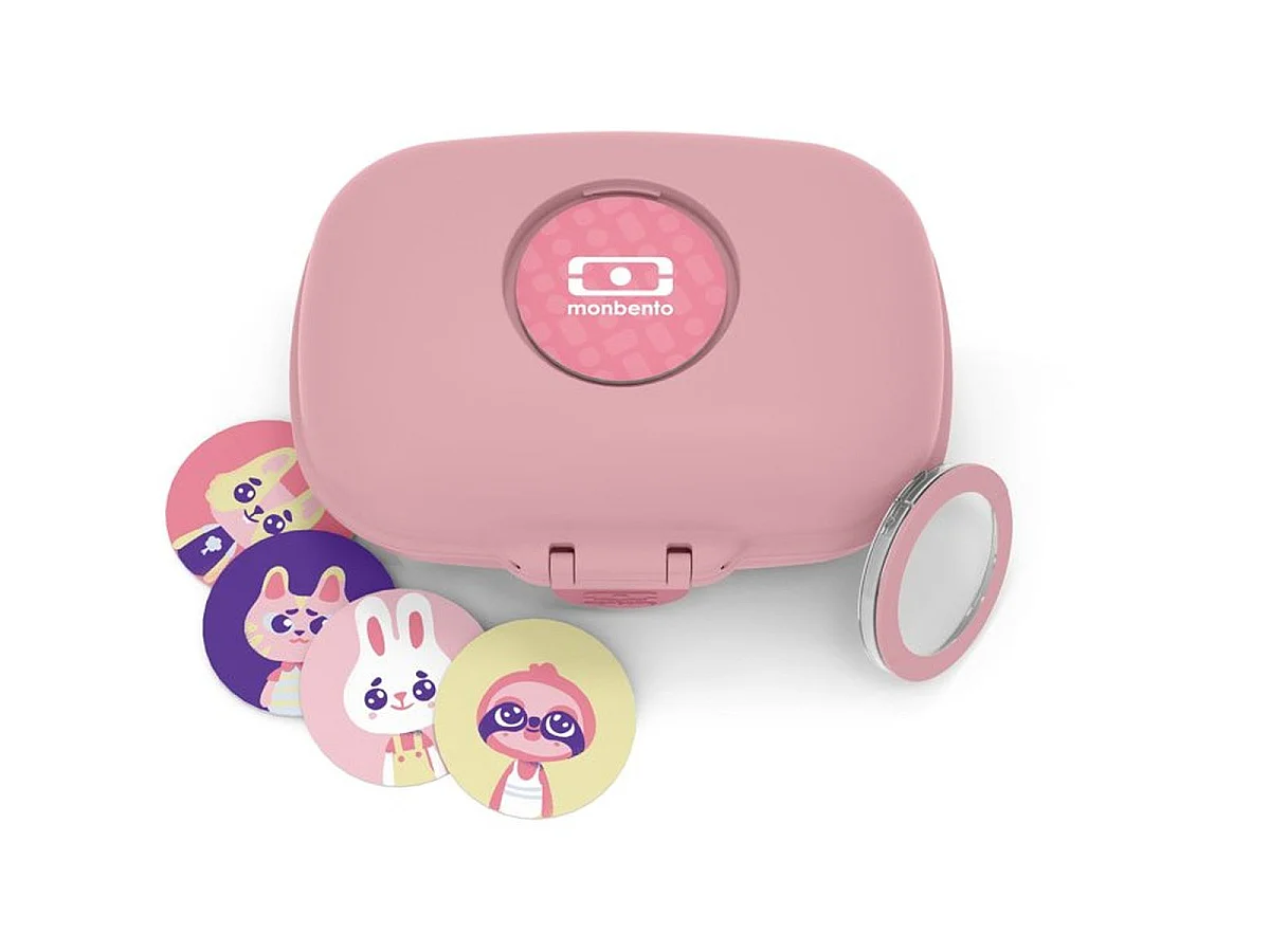 Monbento MB Gram Snack Box 0,6 L Rose Blush – Boîte à goûter enfant