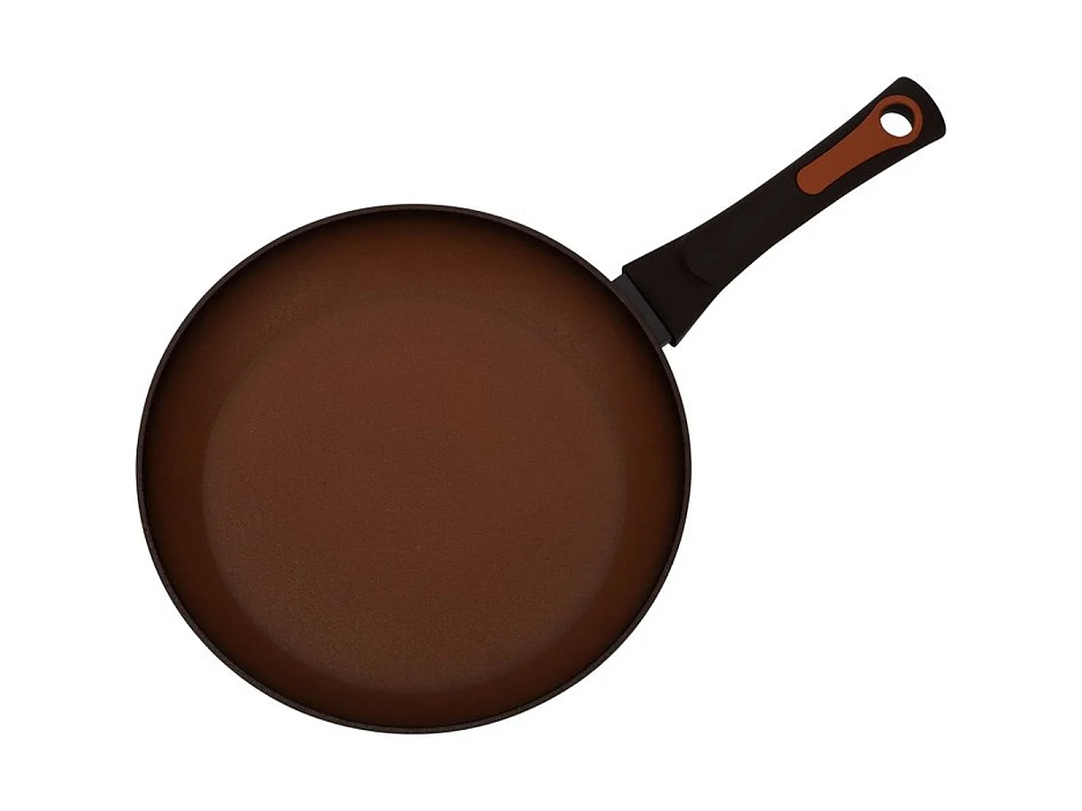 Set de poêles GSW TERRA 2 pièces Ø24/Ø28 cm - Aluminium forgé 3 mm - Induction - Rouge