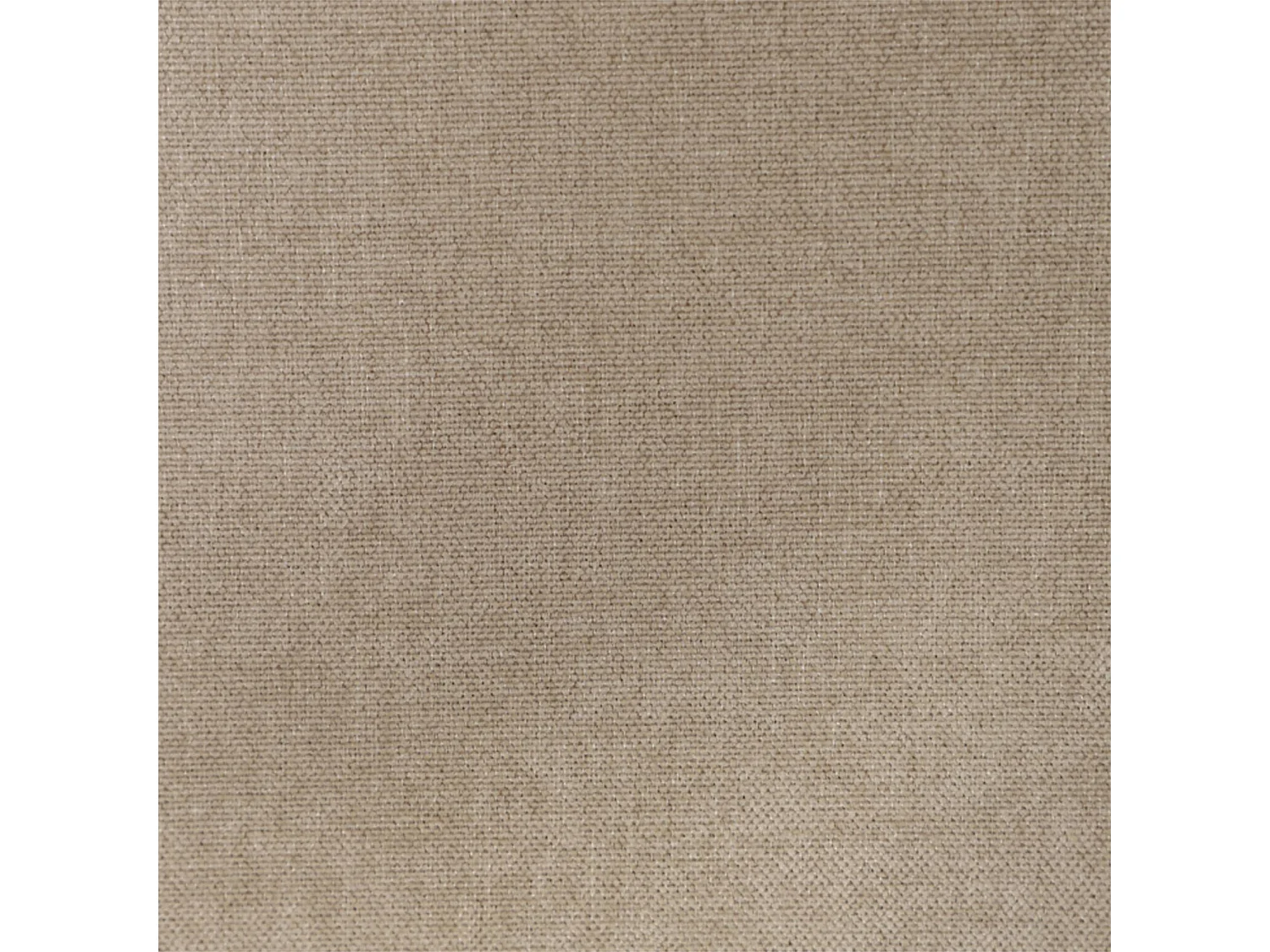 Lot de 2 tabourets de bar en bois d'hévéa naturel et tissu chenille taupe - Paola