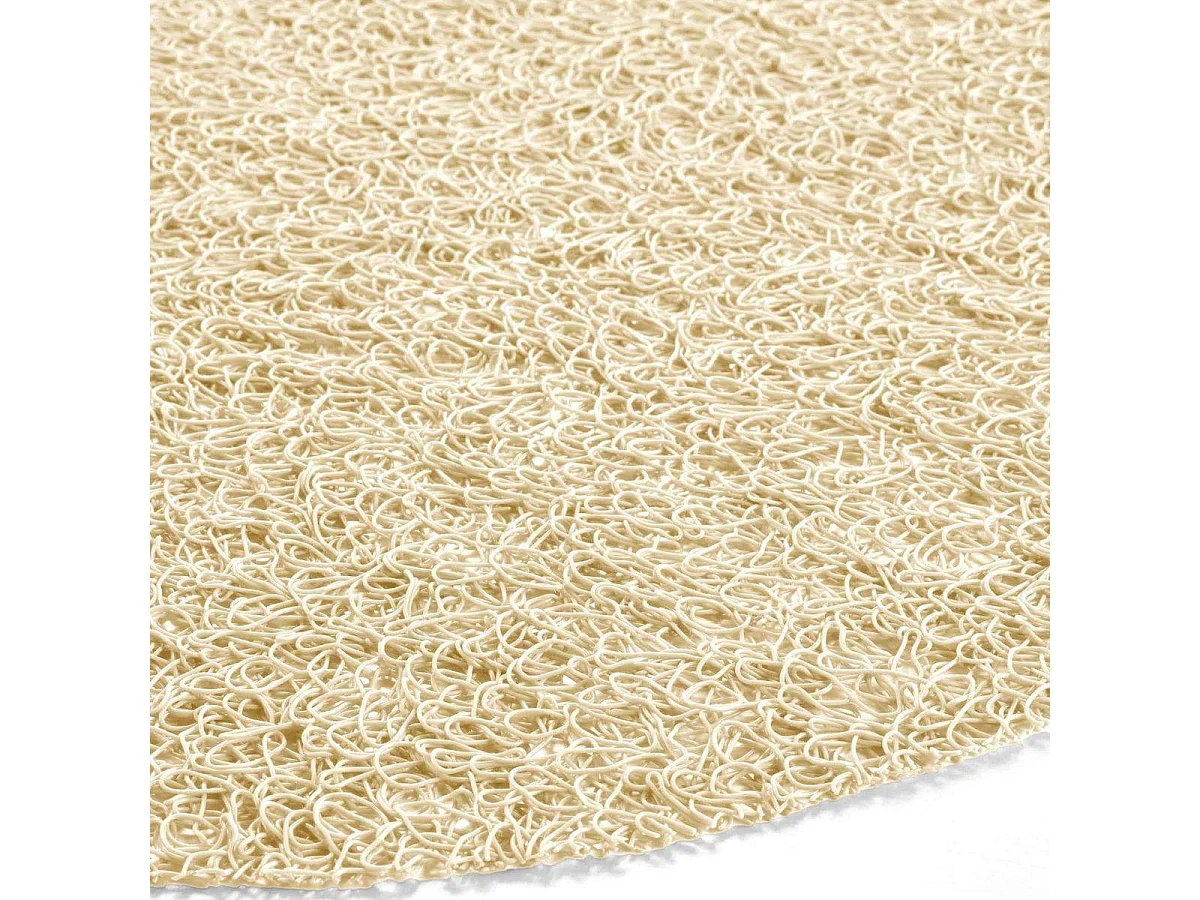 Set de Table Rond "Tortilla" 38cm Naturel