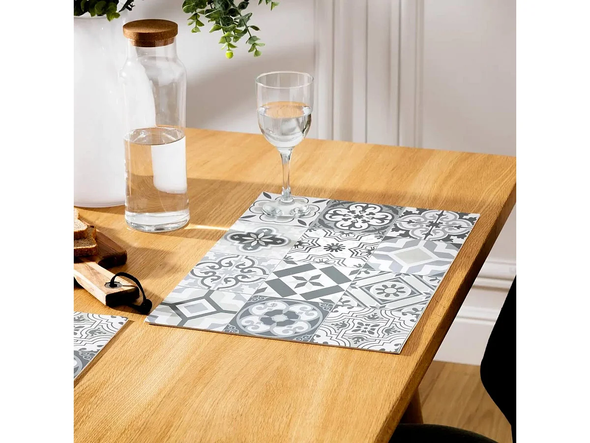 Set de Table Design "Mosco" 30x45cm Gris