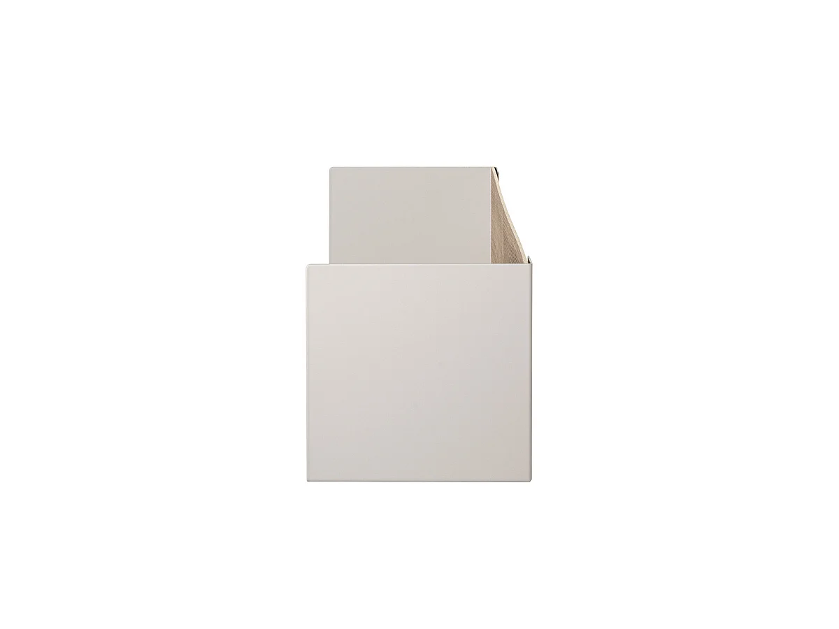 Étagère Murale Design "Korfu" 45cm Gris & Chêne