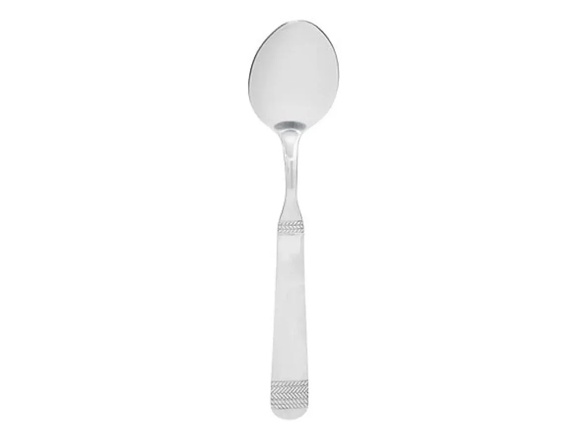 Ménagère 24 Pièces en Inox "Sacha" 24cm Argent