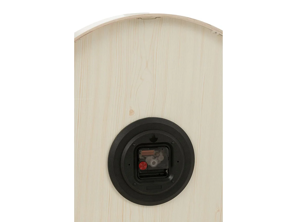 Horloge Murale en Bois "Marion" 53cm Blanc