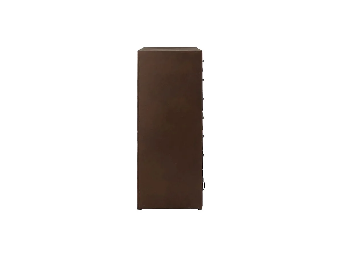 Meuble de Rangement en Métal "Bade" 125cm Marron