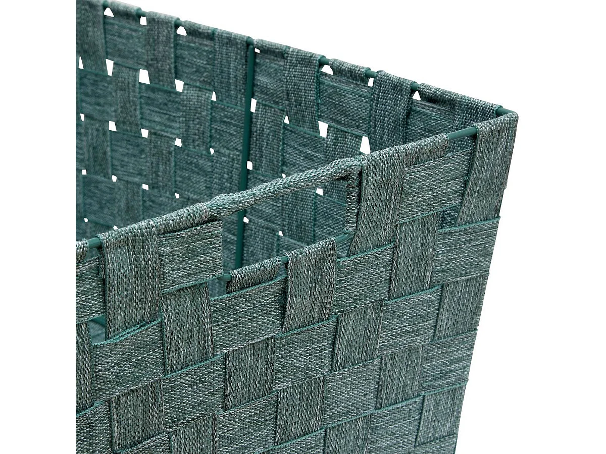 Panier de Rangement Biseauté "Lise" 38cm Vert