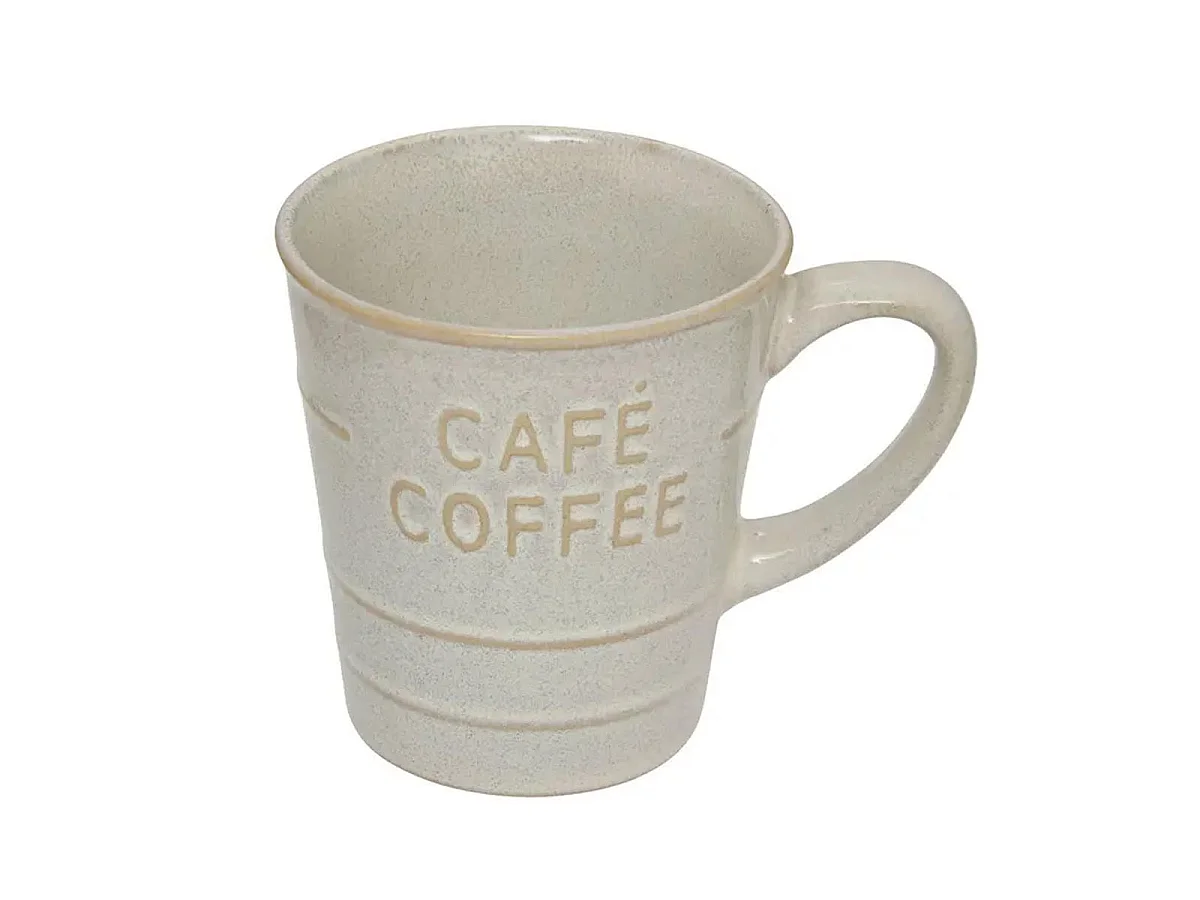 Lot de 6 Mugs à Café "Joel" 20cl Blanc