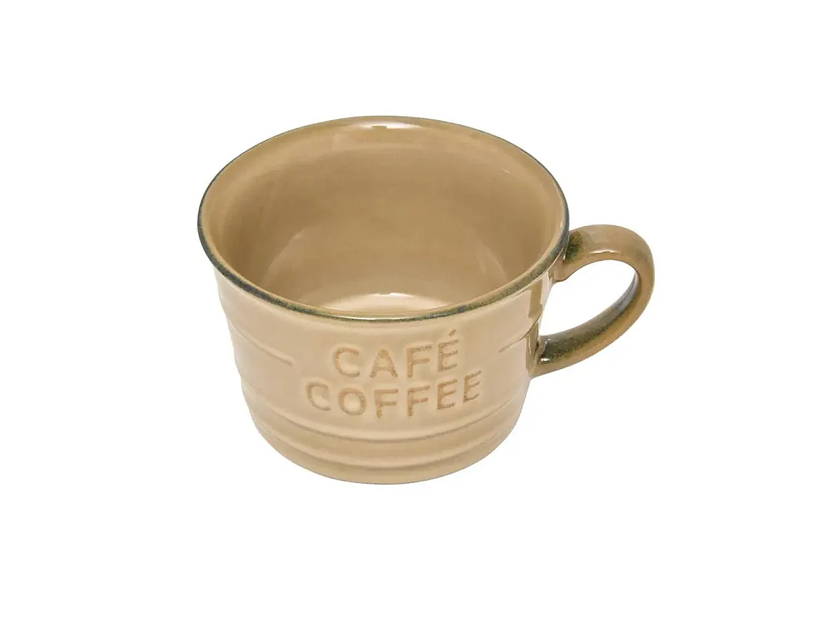 Lot de 6 Tasses à Café "Joel" 26cl Beige