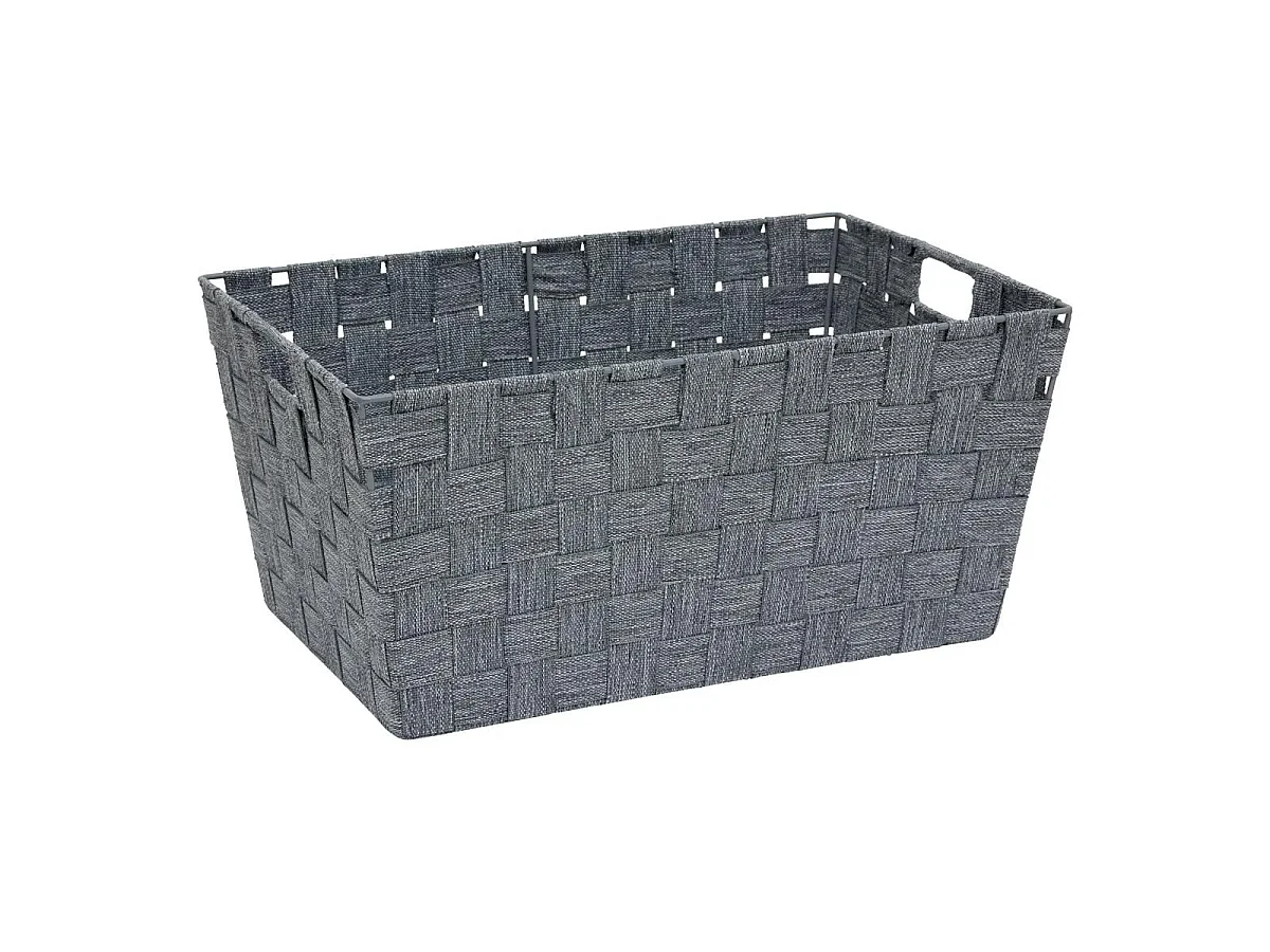 Panier de Rangement Biseauté "Lise" 38cm Gris