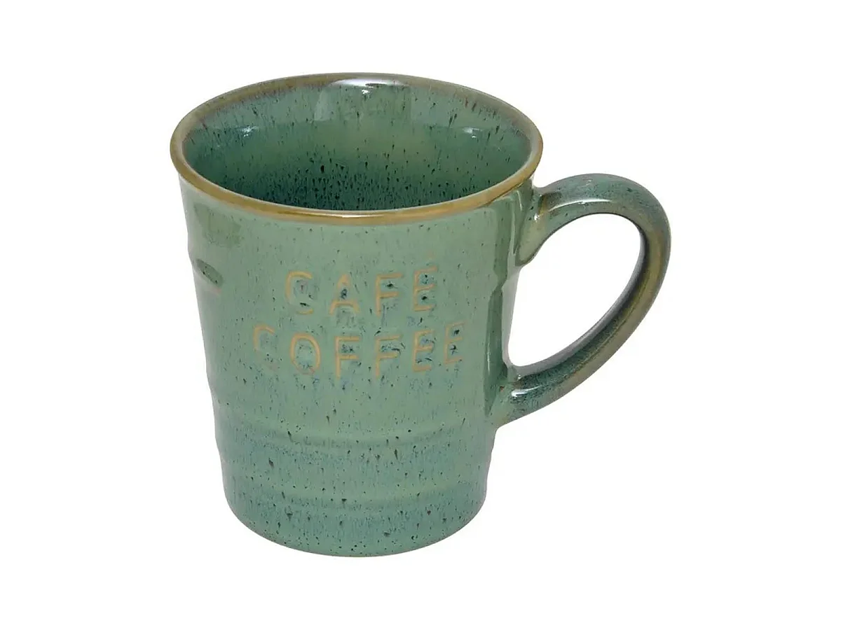 Lot de 6 Mugs à Café "Joel" 20cl Vert
