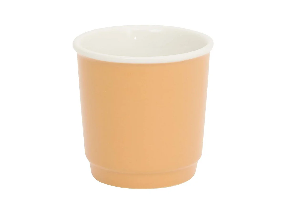 Lot de 6 Tasses à Café "Nature" 9cl Ocre