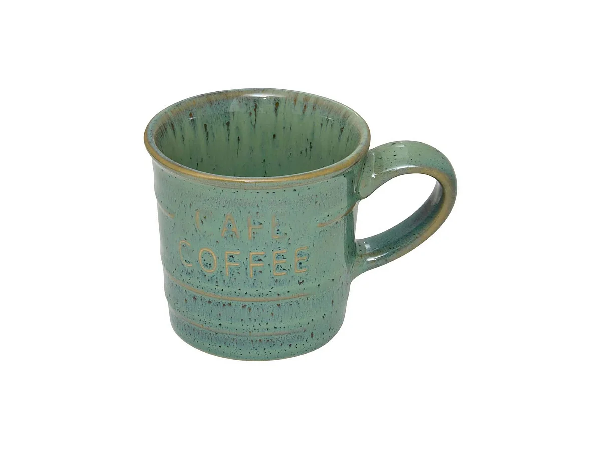 Lot de 6 Tasses à Café Expresso "Joel" 8cl Vert