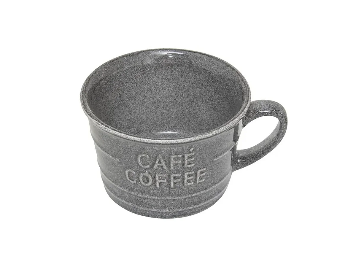 Lot de 6 Tasses à Café "Joel" 26cl Gris