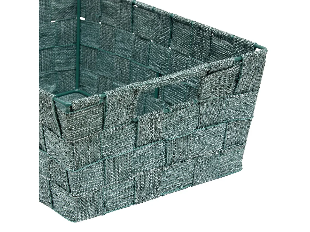 Panier de Rangement Biseauté "Lise" 28cm Vert