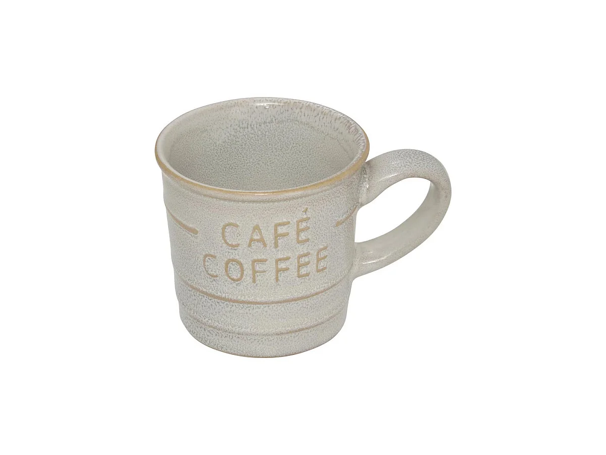 Lot de 6 Tasses à Café Expresso "Joel" 8cl Blanc