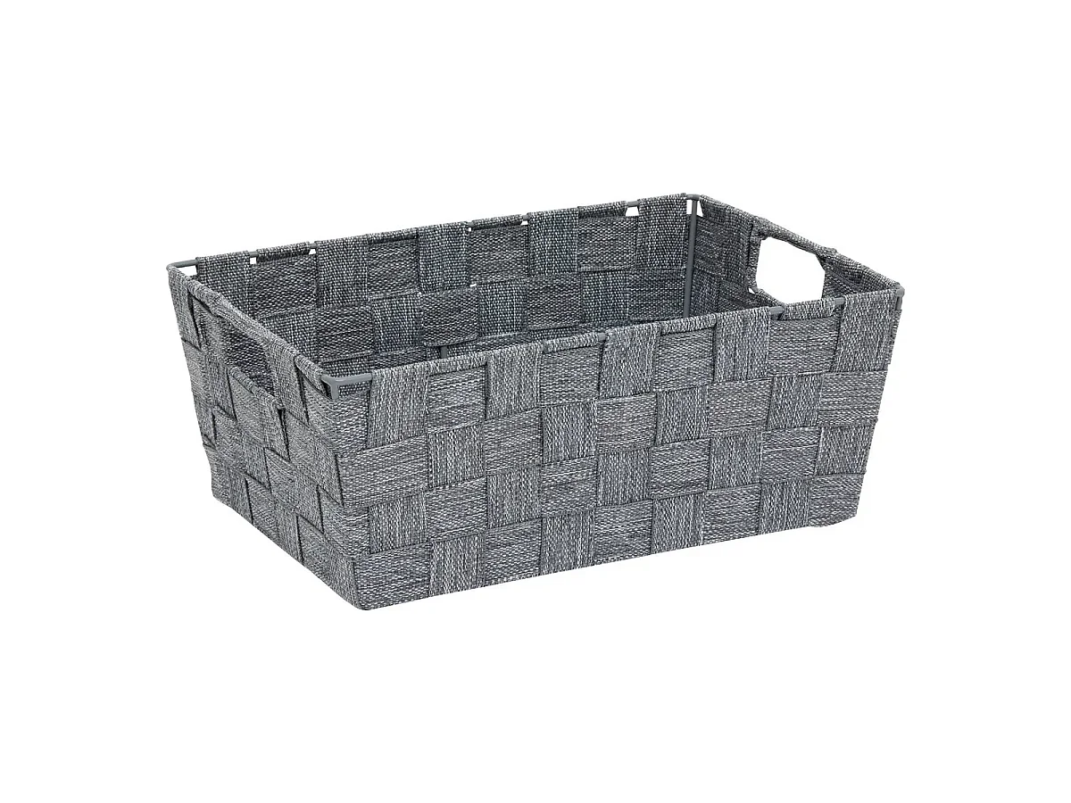 Panier de Rangement Biseauté "Lise" 28cm Gris