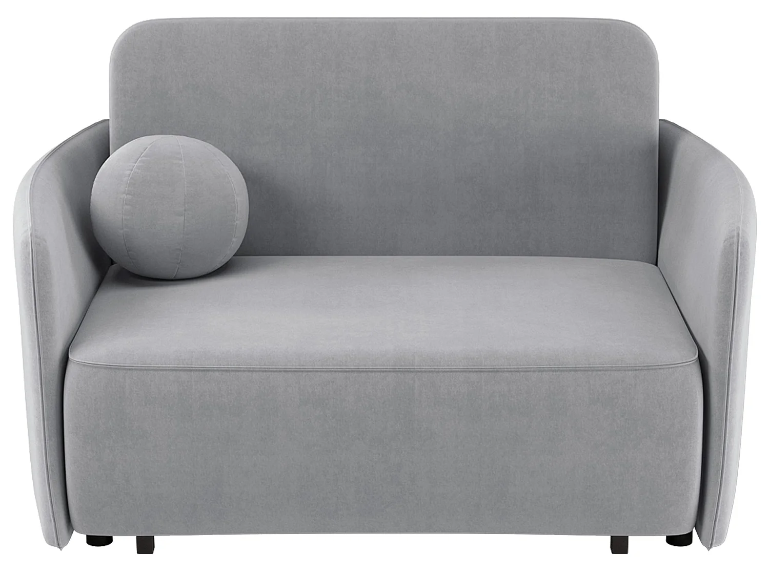 Canapé - 145 cm - Gris clair - Paxi