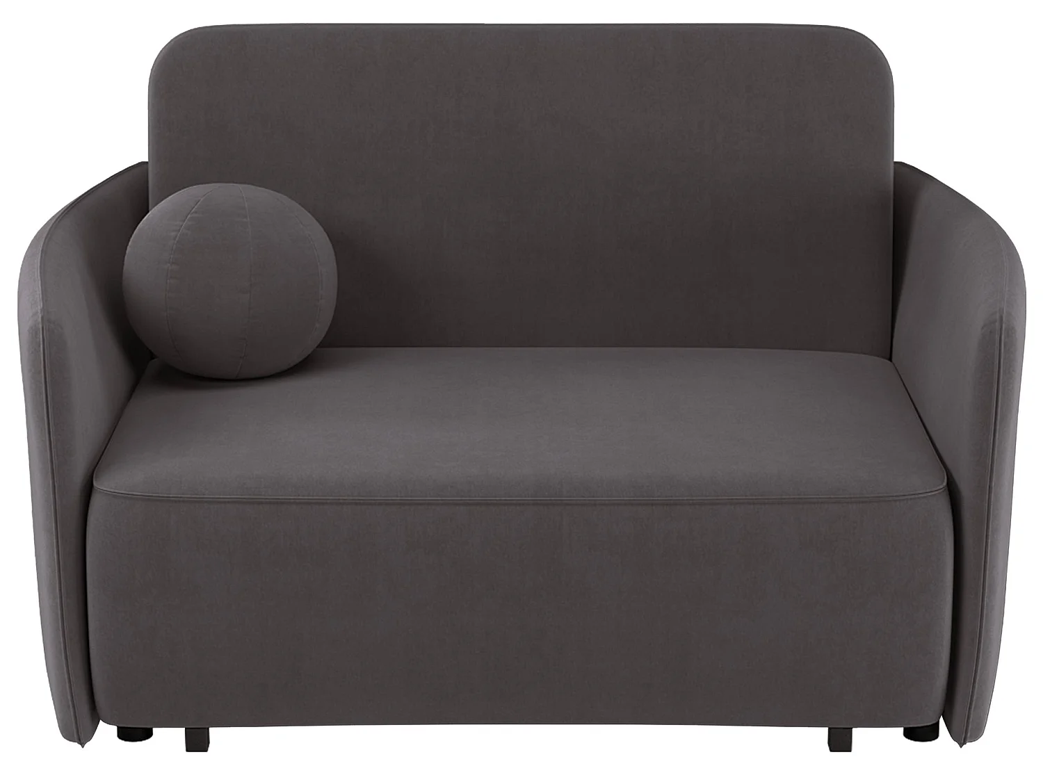 Canapé - 145 cm - Brun-gris - Paxi