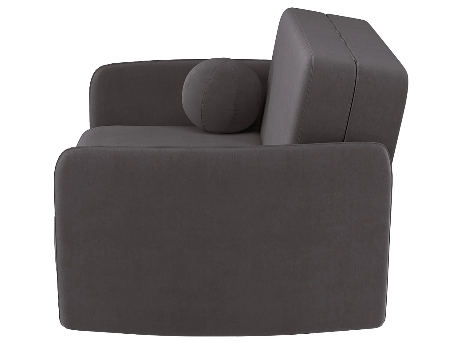 Canapé - 145 cm - Brun-gris - Paxi
