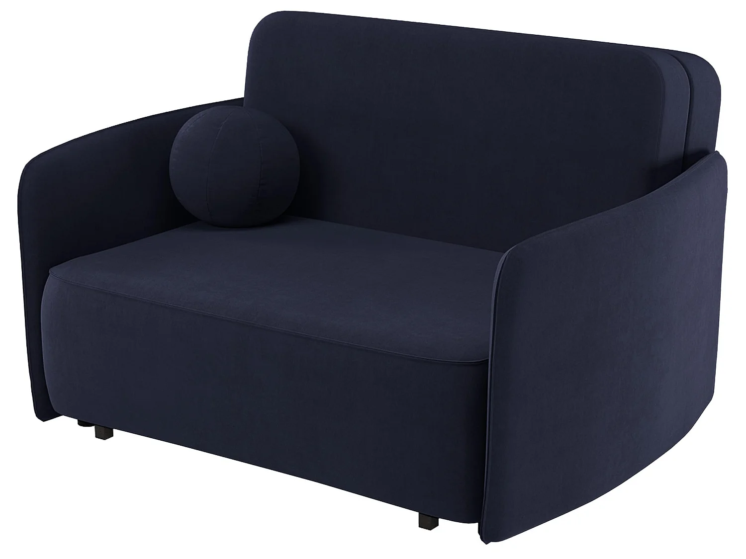 Canapé - 145 cm - Bleu marine - Paxi