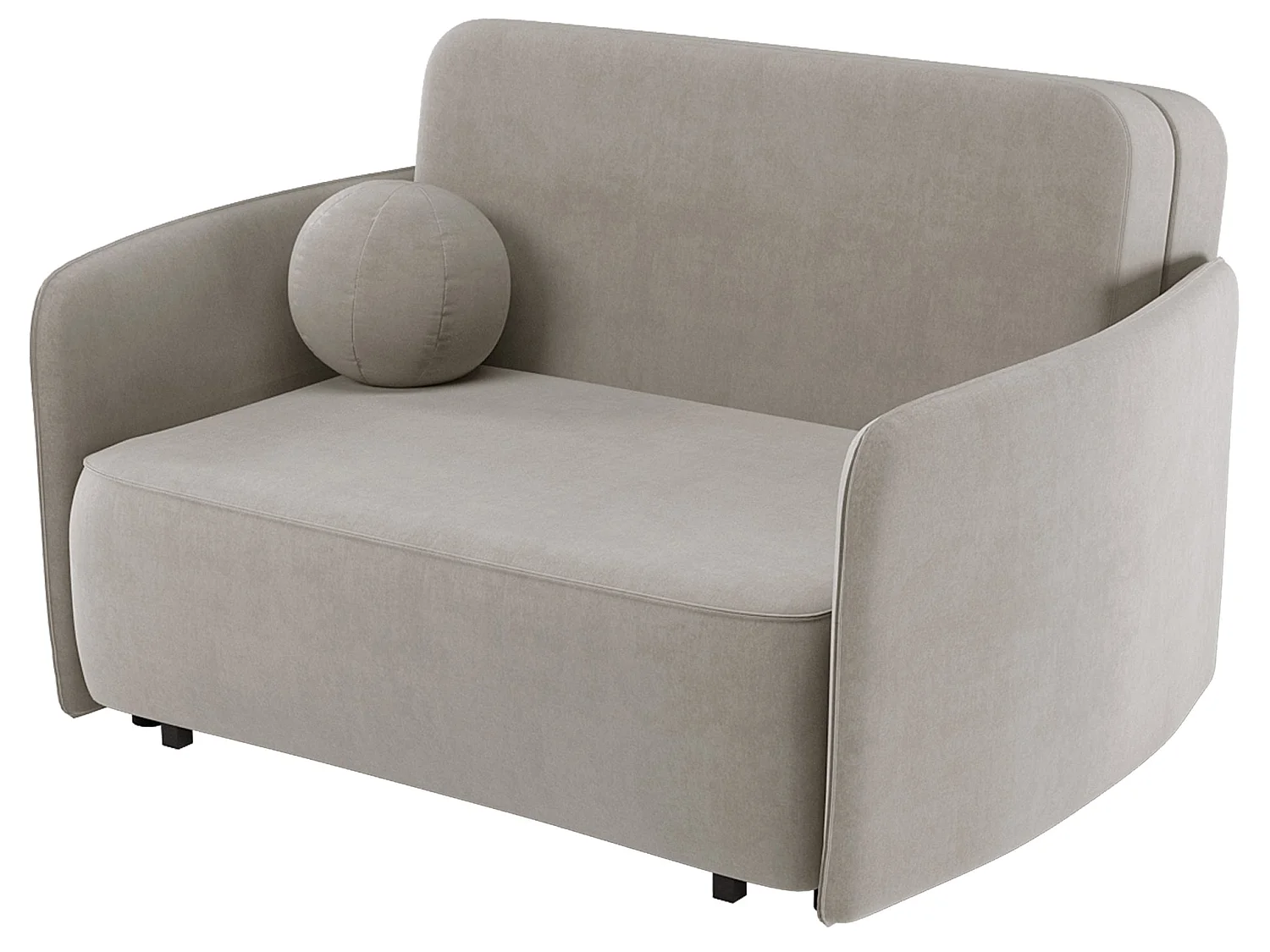 Canapé - 145 cm - Beige clair - Paxi