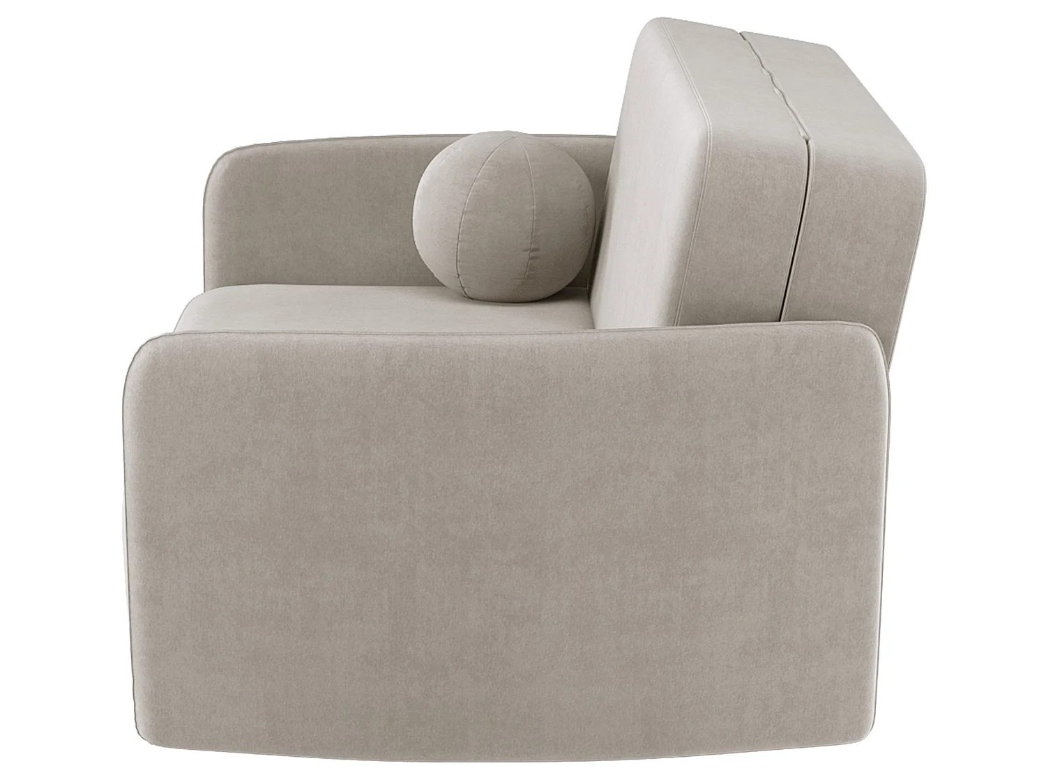 Canapé - 145 cm - Beige clair - Paxi