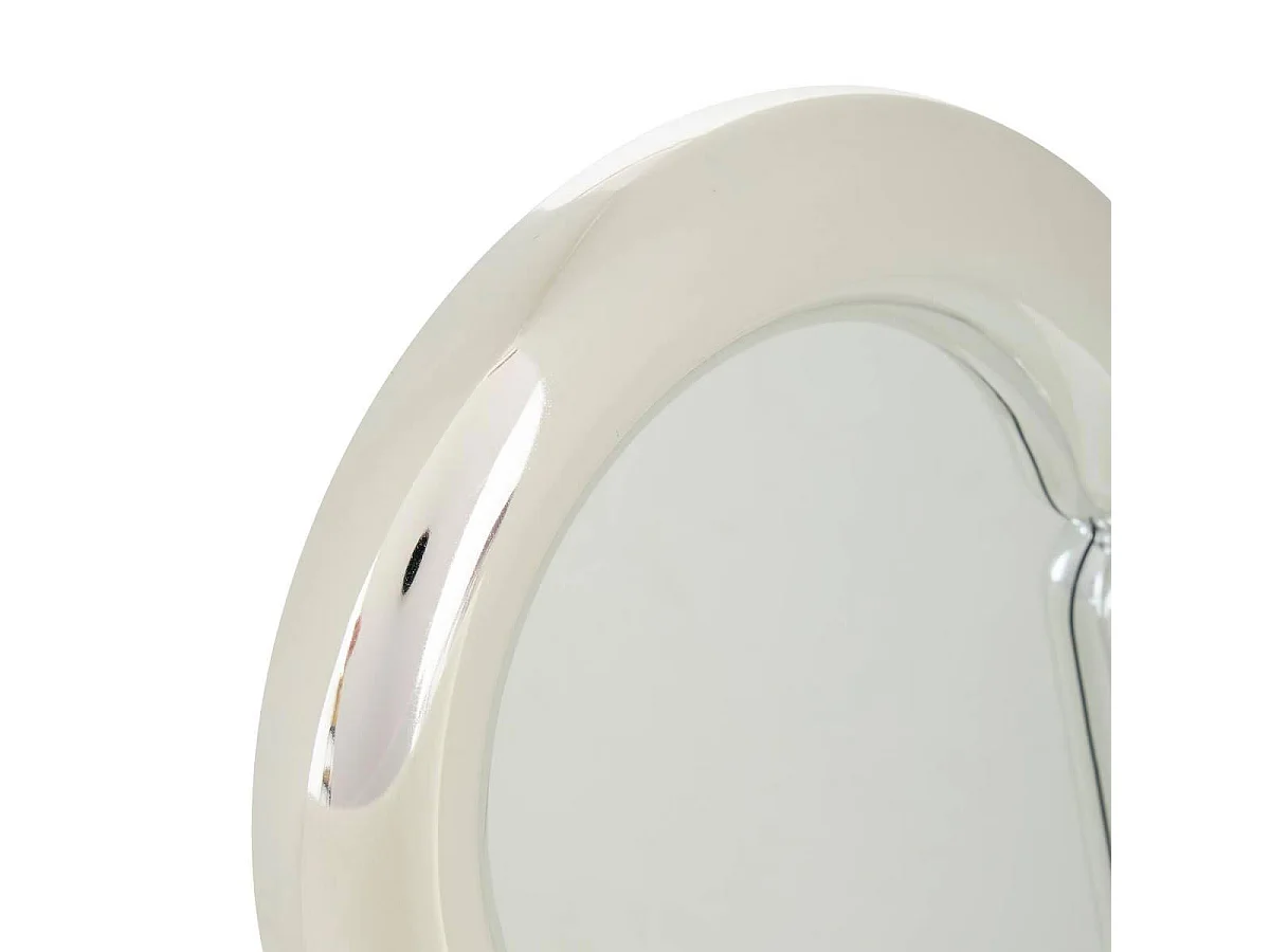 Miroir Design à Poser "Sky" 30cm Argent