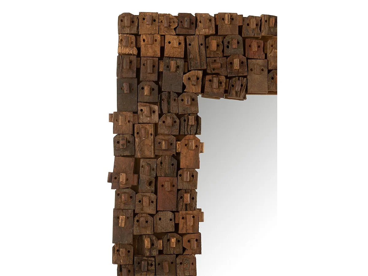Miroir à Poser en Bois "Syma" 180cm Marron