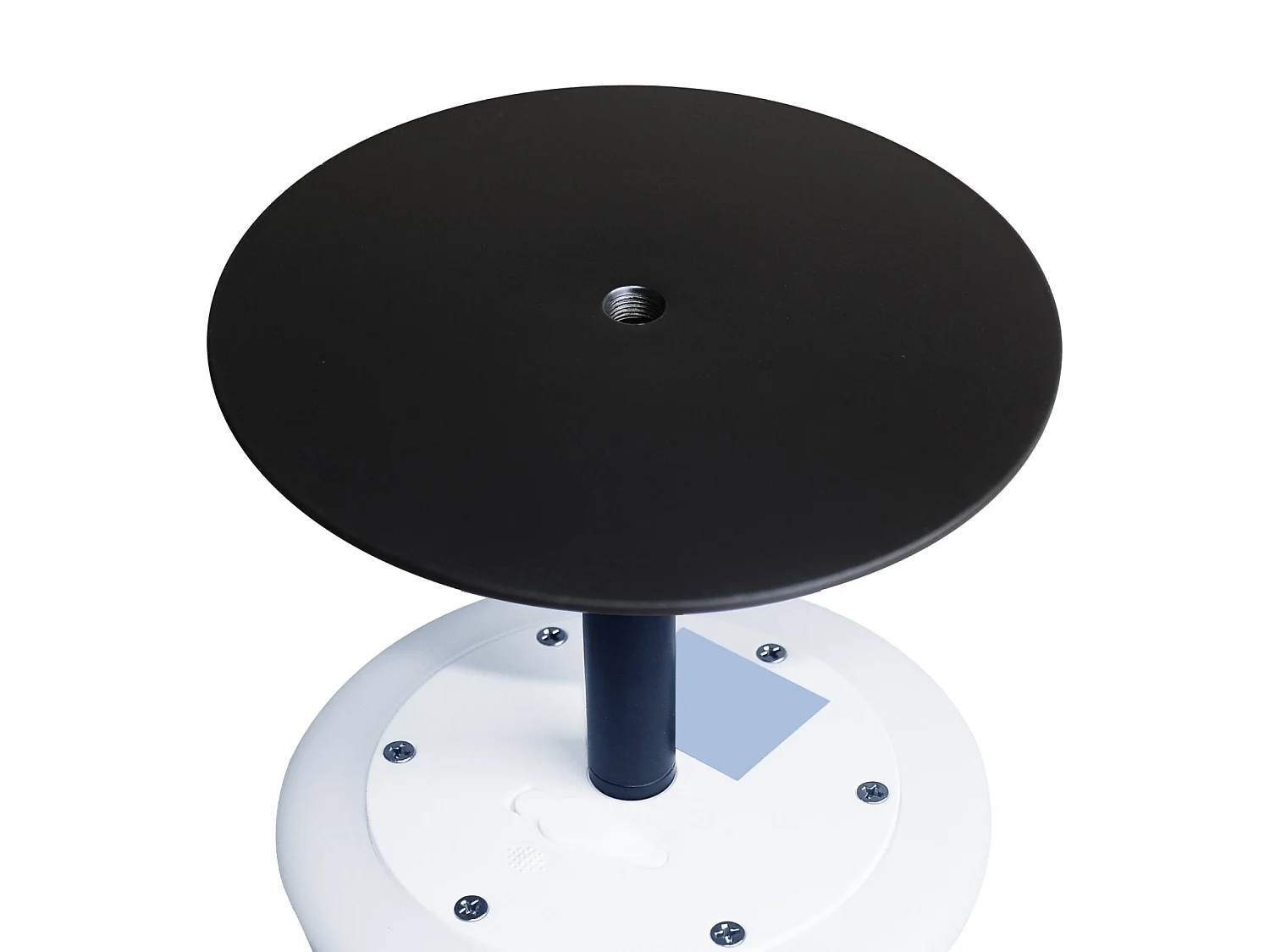 Lámpara de mesa led para interior/exterior, 16cm negro