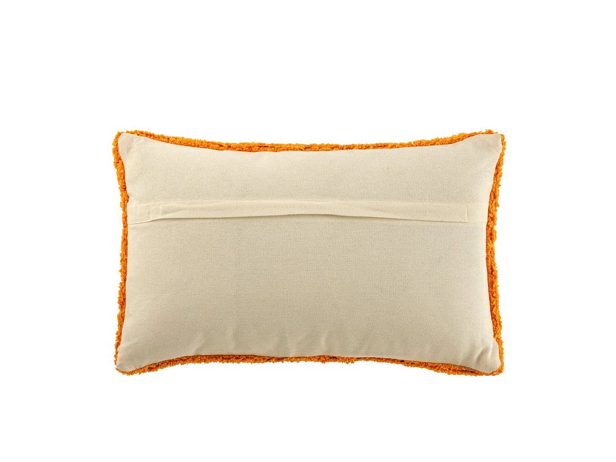 Coussin Déco Tufté Hola "Polly" 30x50cm Orange