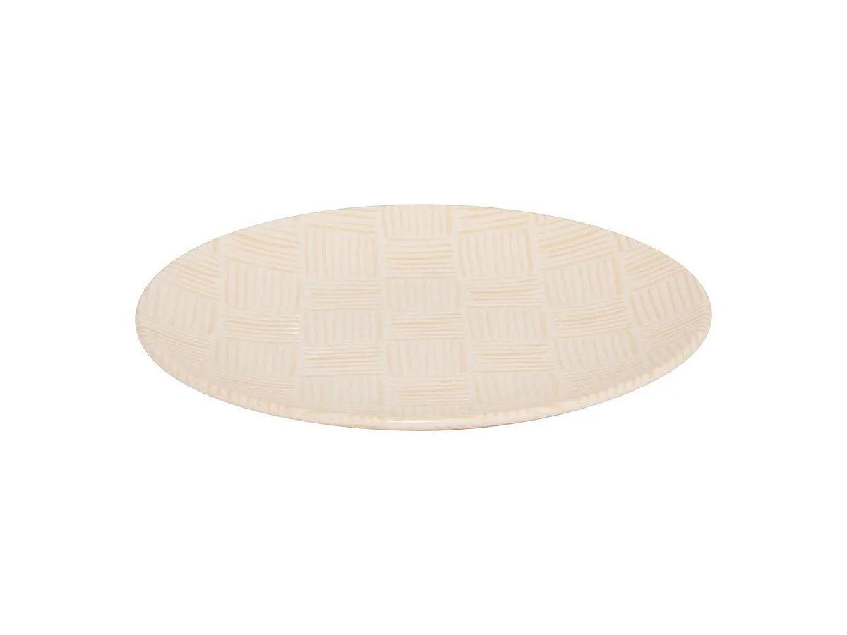 Lot de 6 Assiettes à Dessert "Laetitia" 19cm Crème
