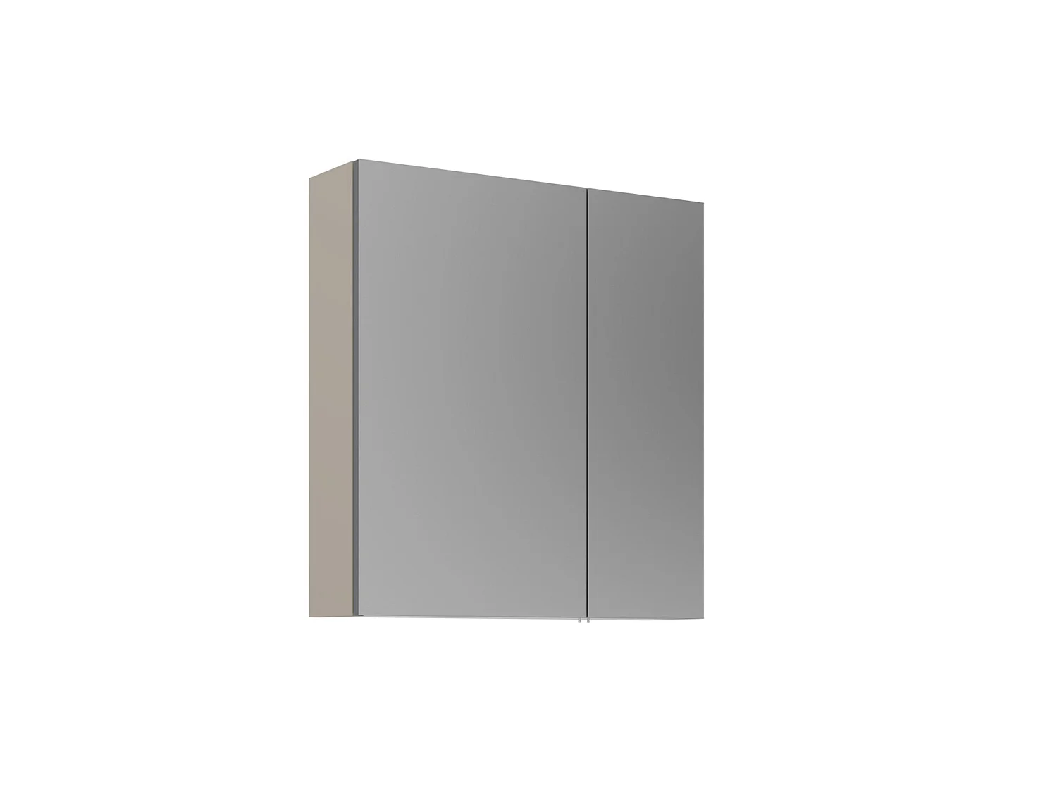 Badkamermeubel met spiegel "Desna 60" - 60 x 16 x 66 cm - Sand