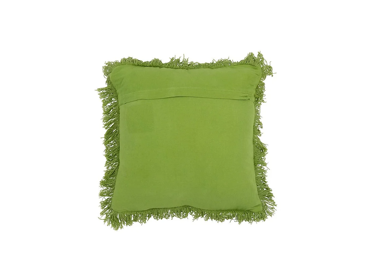 Coussin Déco Tufté "Avocado" 45x45cm Vert
