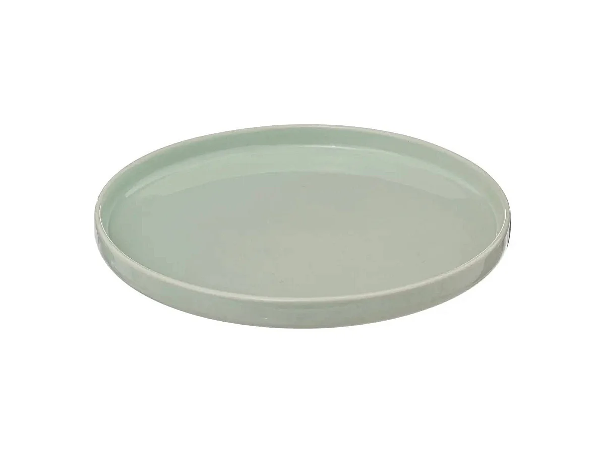Lot de 6 Assiettes à Dessert "Marie" Vert Clair