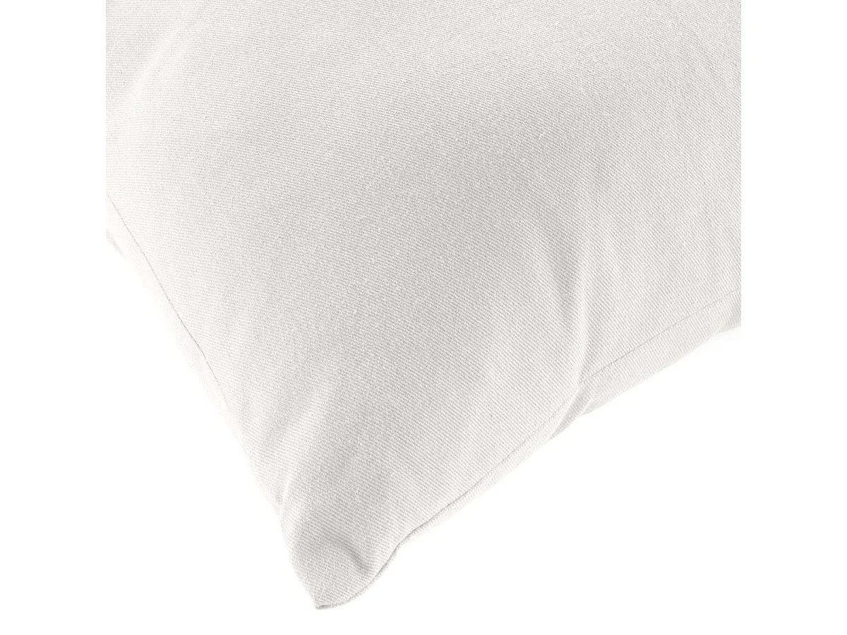 Coussin Déco "Twily" 45x45cm Blanc