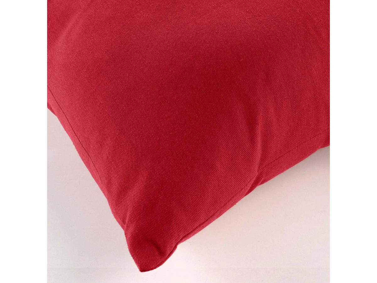 Coussin Déco "Twily" 45x45cm Rouge