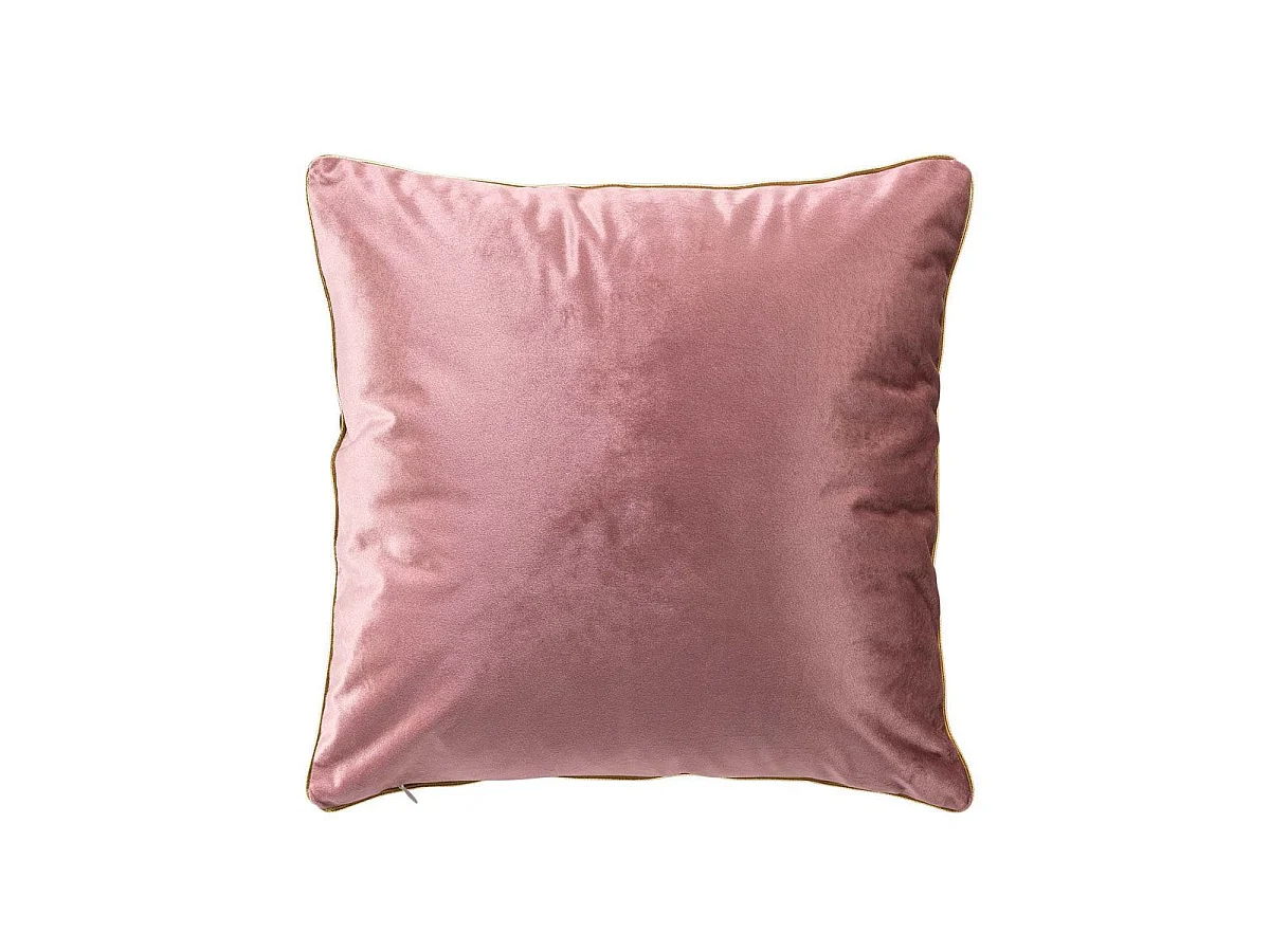 Coussin Déco Velours "Noria" 45x45cm Bordeaux