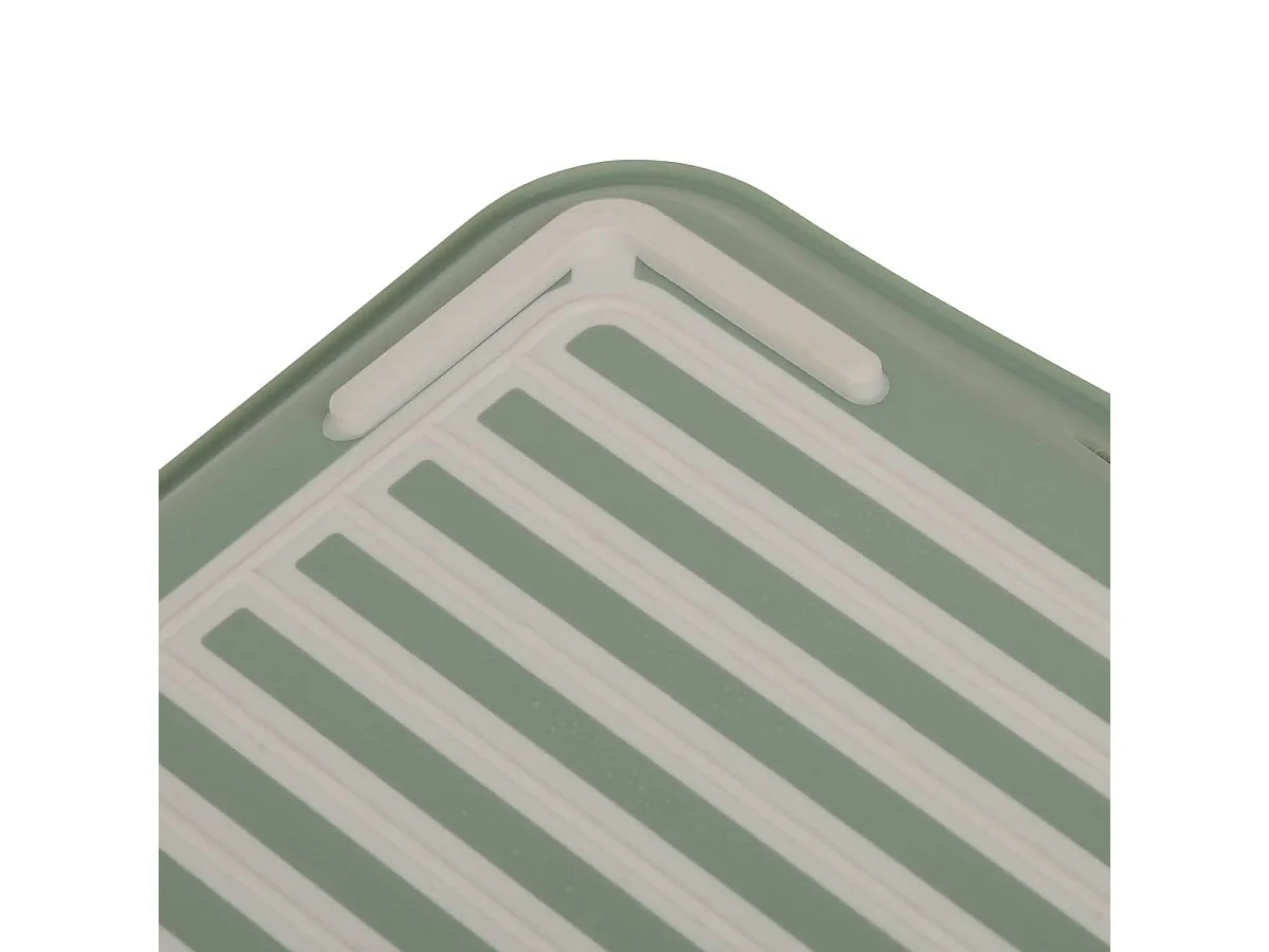 Plateau de Service Anti-Dérapant "Poly" 45cm Vert