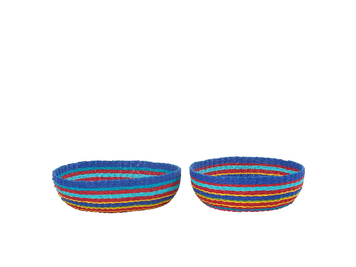 Lot de Coupelles Déco "Tierra" 41cm Multicolore