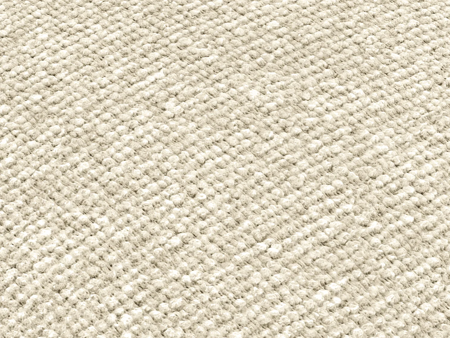 Canapé d'angle droit convertible en tissu texturé beige JOCIMA