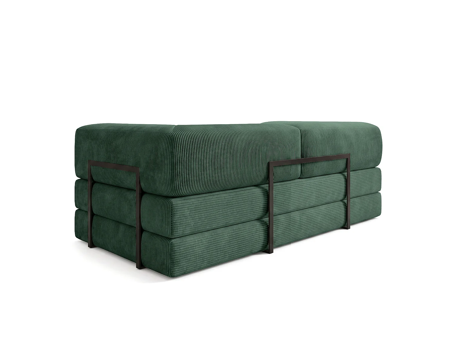 Sofa Edi, tkanina Poso, ciemnozielony (14)