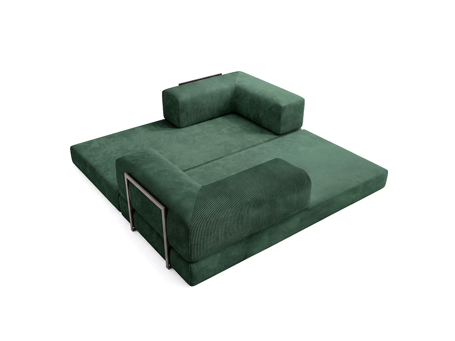 Sofa Edi, tkanina Poso, ciemnozielony (14)